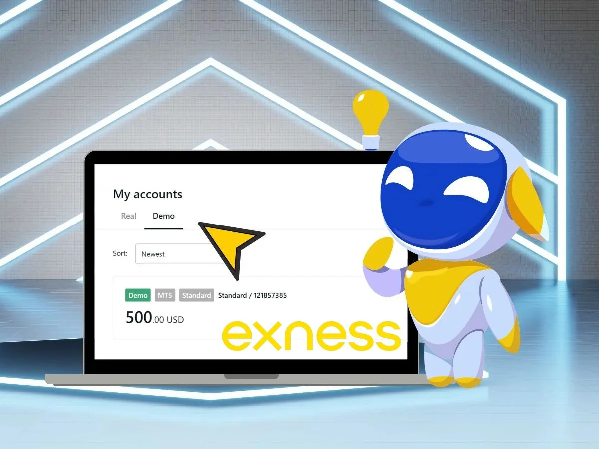 Demo Exness - thử nghiệm luyện tập giao dịch forex miễn phí