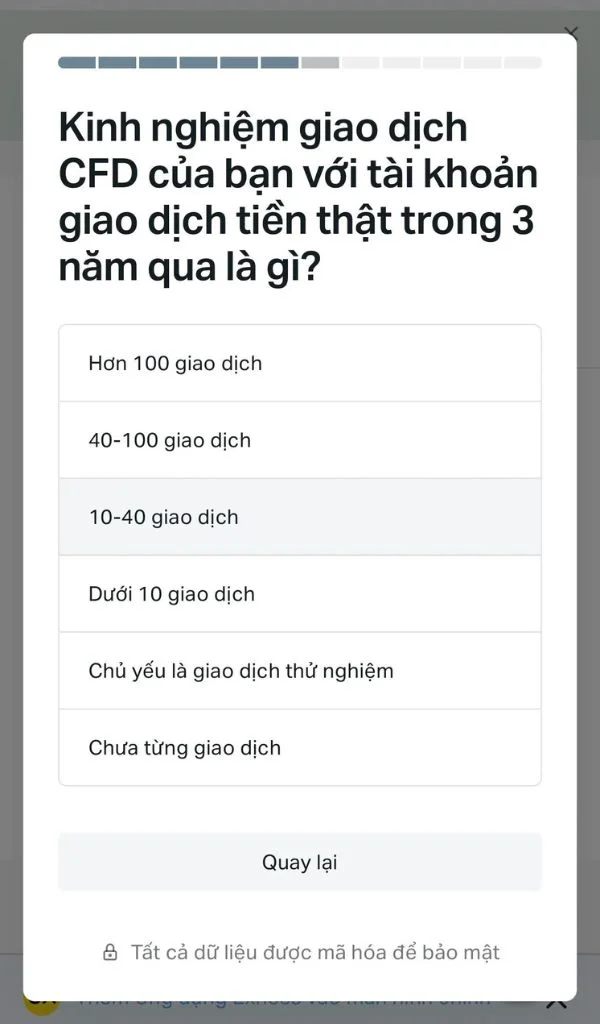 Kinh nghiệm giao dịch